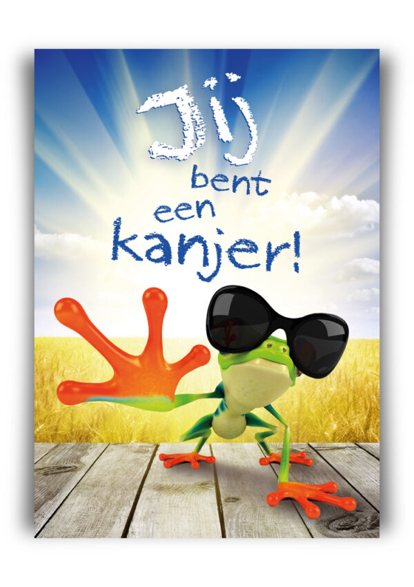 Poster 50x70 jij bent een kanjer - MA11315 -  Posters XL  bij MajesticAlly