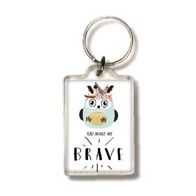 Sleutelhanger brave - MA25507 -  Beautiful Day  bij MajesticAlly