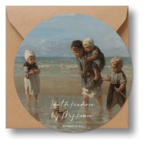 Cirkelcadeau 'Kinderen der zee' - MA39607 -  Cadeauborden bij MajesticAlly