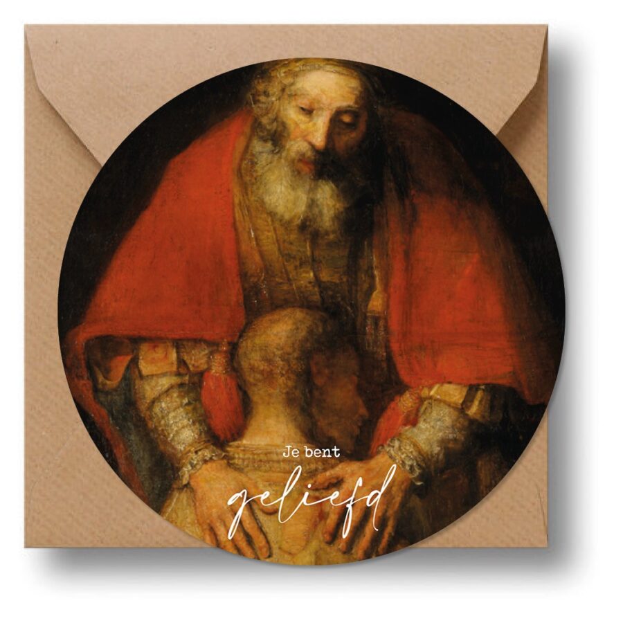 Cirkelcadeau 'Je bent geliefd' - MA39618 - Cadeauborden bij MajesticAlly