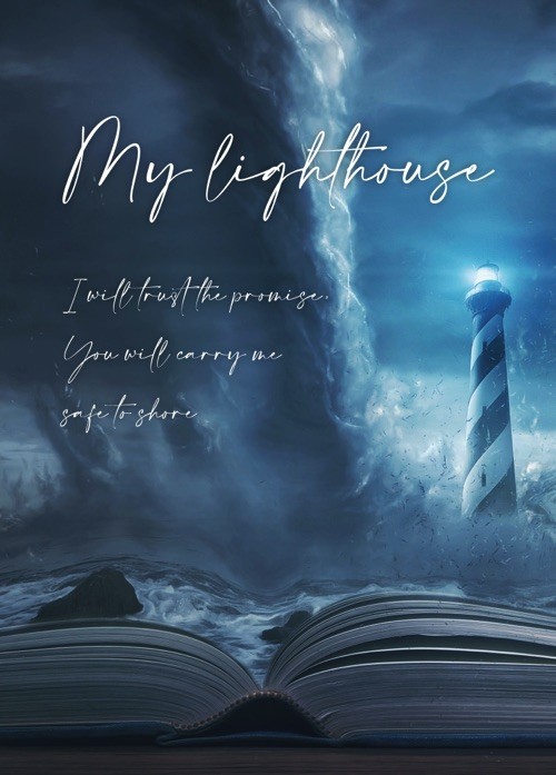 Poster 50x70 My lighthouse - MA48413 -  Posters XL  bij MajesticAlly