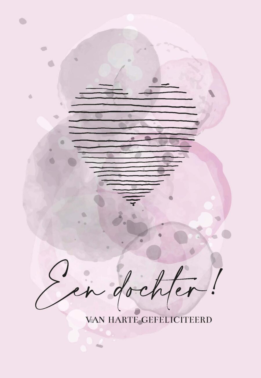 MA55003 - Wenskaart 'Een dochter'