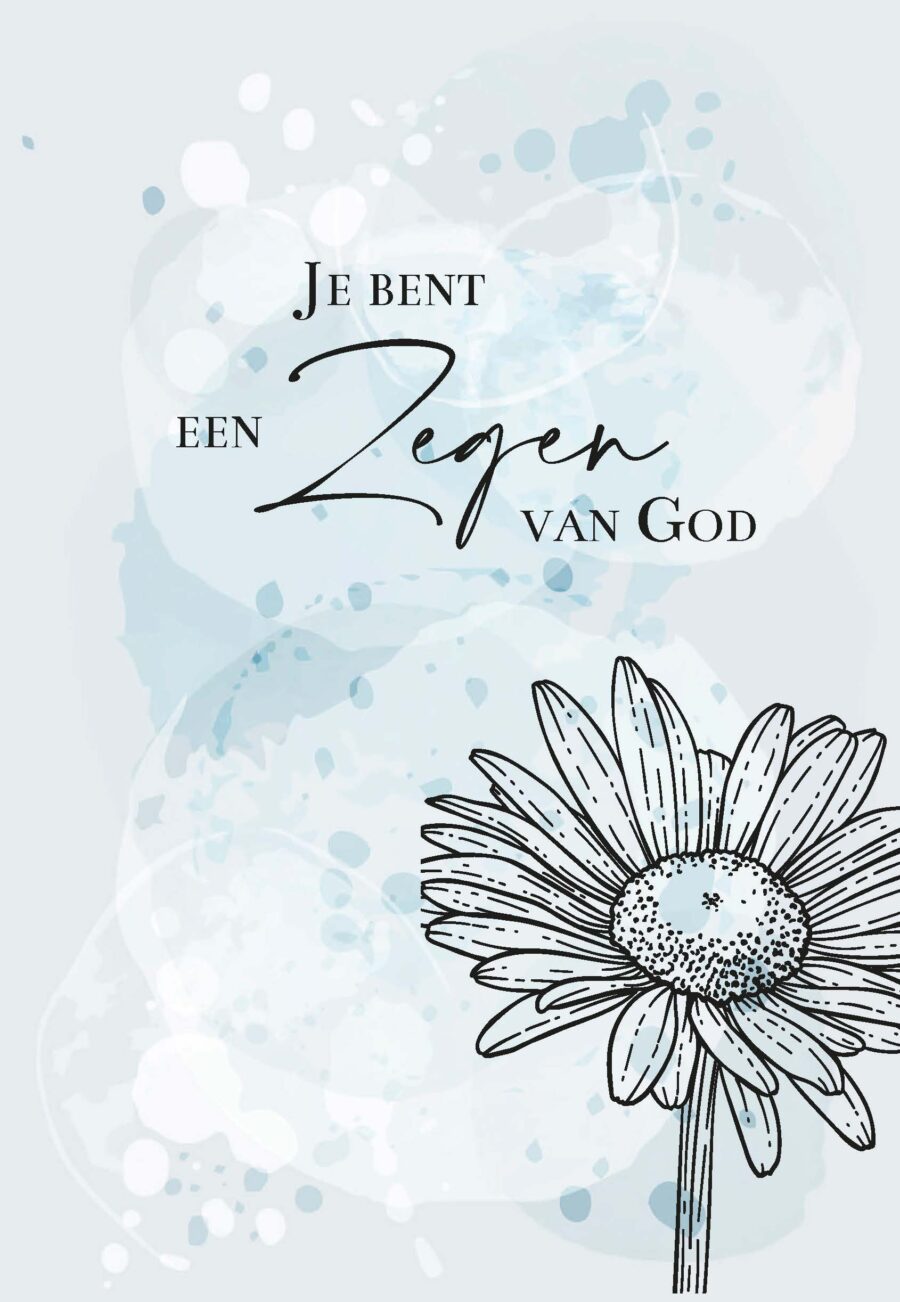 MA55023 - Wenskaart 'Zegen van God'