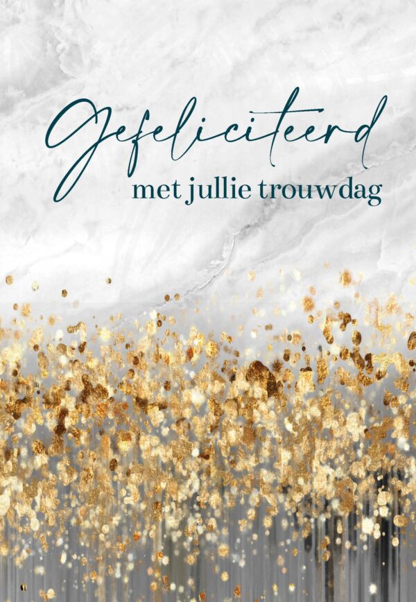 MA55030 - Wenskaart 'Gefeliciteerd met jullie trouwdag'