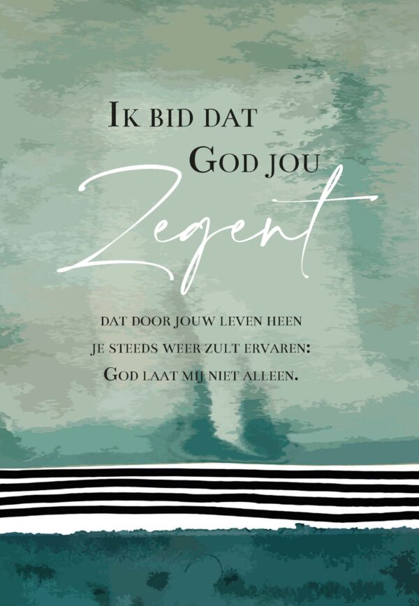 MA55039 - Wenskaart 'Ik bid dat God jou zegent'