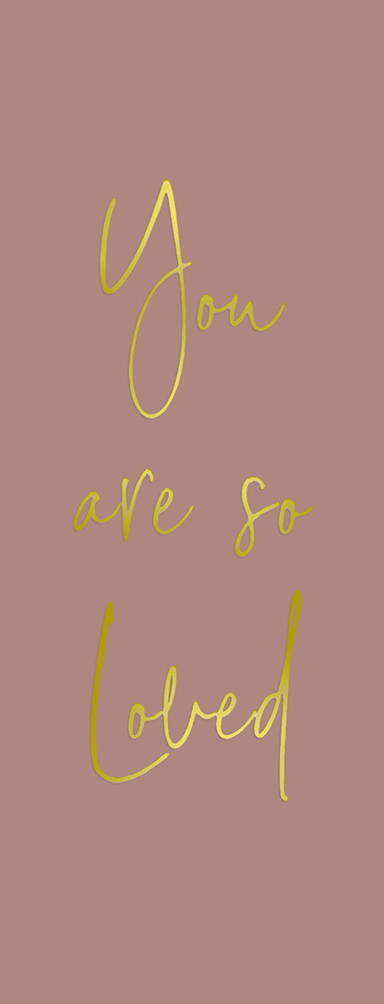 MA52111 - Boekenlegger 'You are so loved'