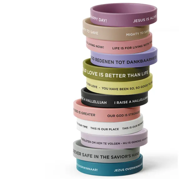 OW21000 siliconen armbandjes