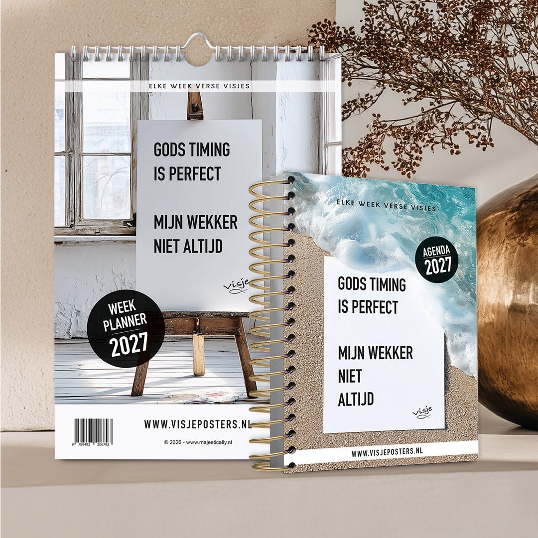 Voordeelset Visje agenda & weekplanner