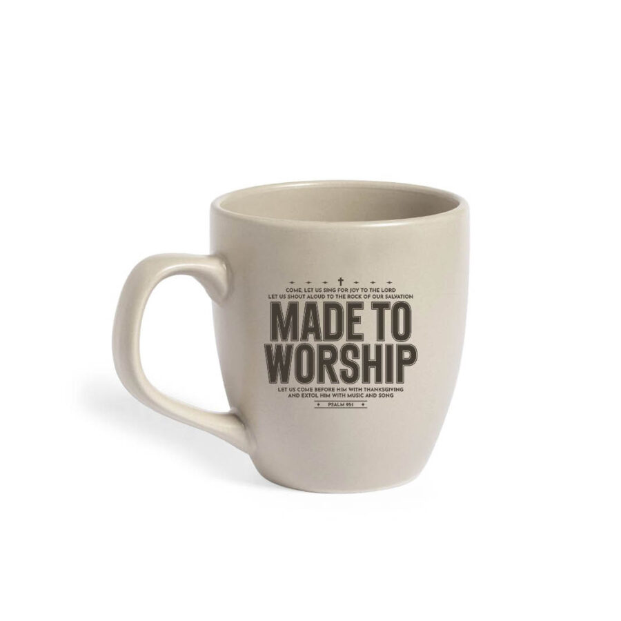 Mok keramiek Made to worship