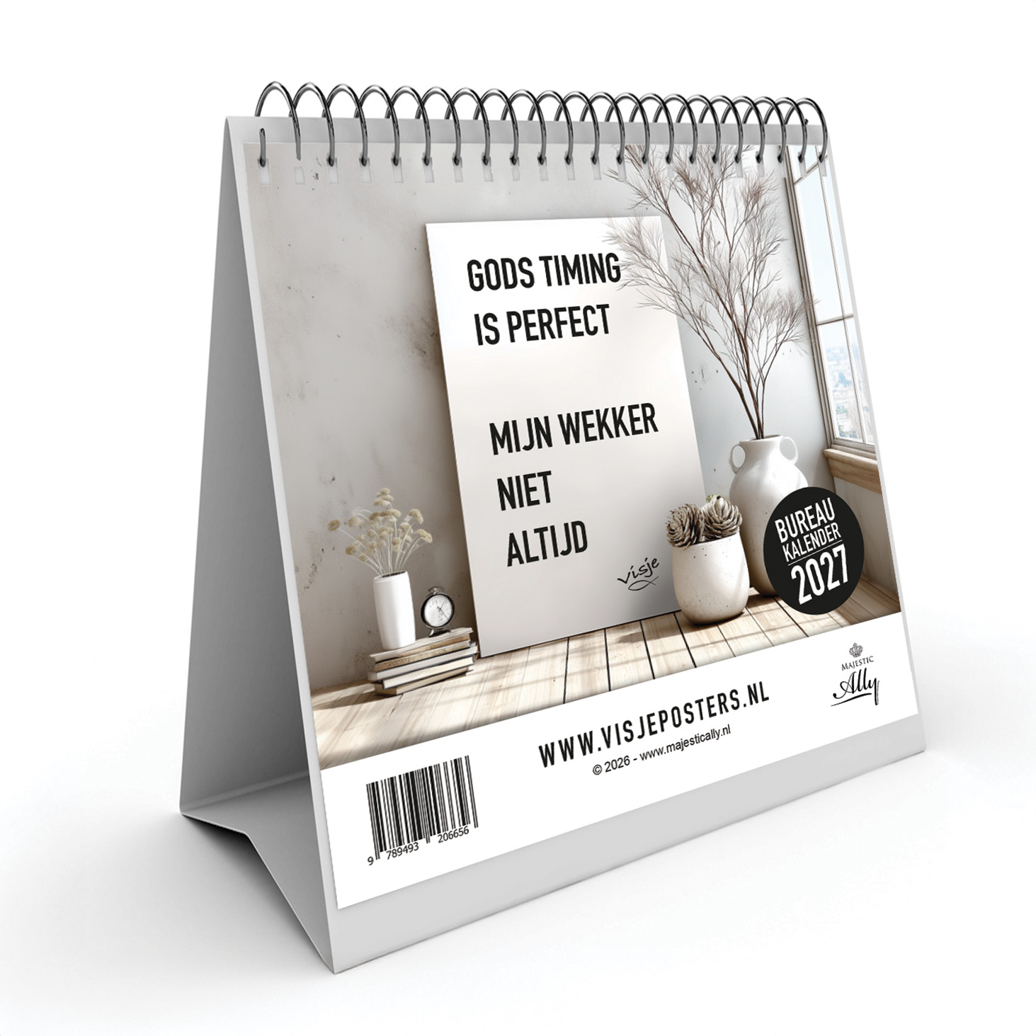 Bureaukalender Visje 2027