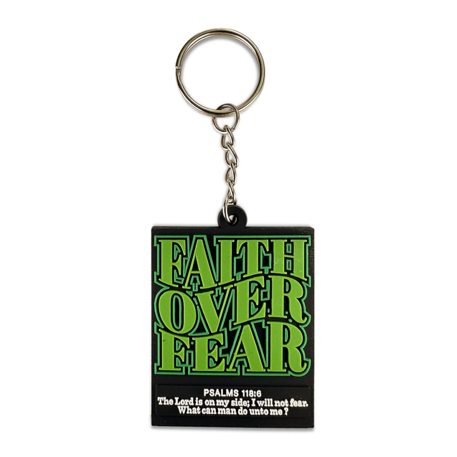 Sleutelhanger Faith over fear