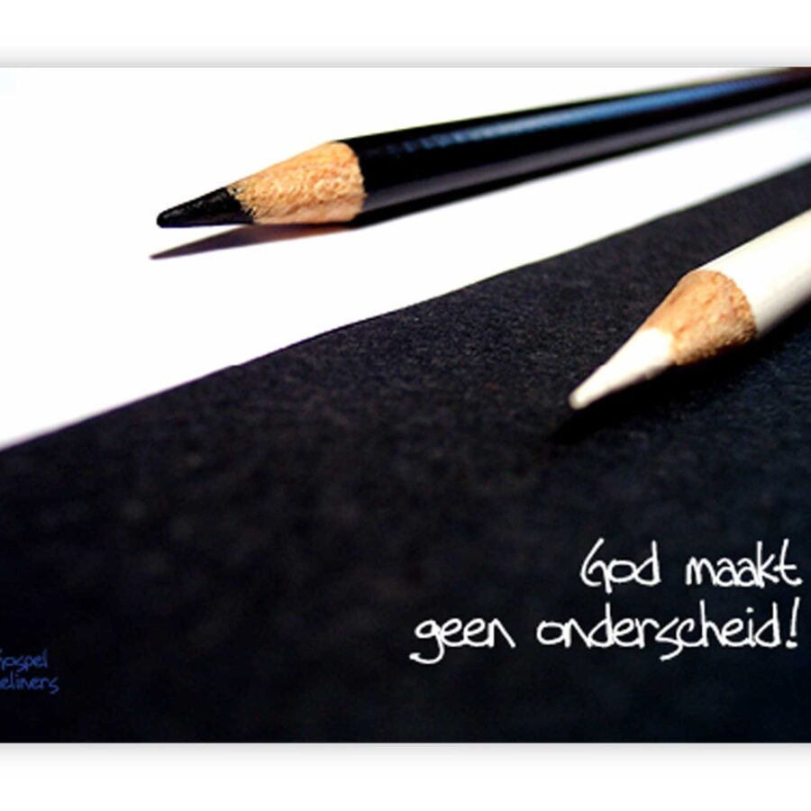 'God maakt geen onderscheid' - MA10025 - Quotes